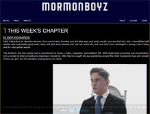 Tablet Screenshot of mormonboyz.com